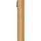 Ekena Millwork Imperial Slat Rough Sawn Bracket w/ Offset Brace, Western Red Cedar, 6"W x 34"D x 34"H BKT0604X34X34IMP06RWR - alternate 2